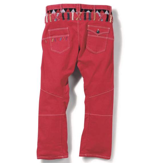 BUNBUSTER Wウエストパンツ レッド