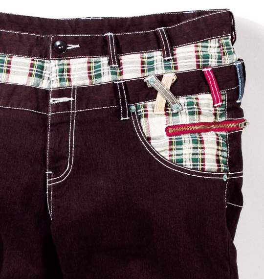 BUNBUSTER Wウエストパンツ ブラウン