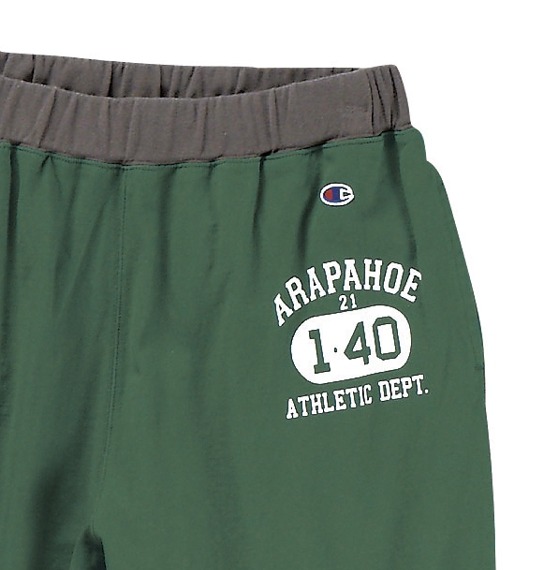 Champion イージーハーフパンツ グリーン