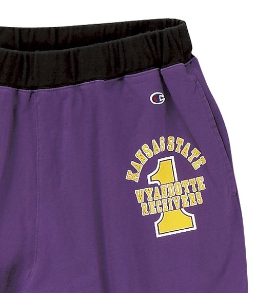 Champion イージーハーフパンツ パープル