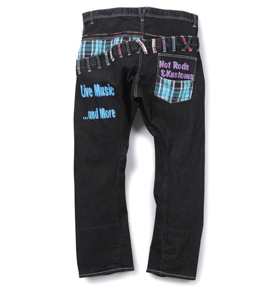 BUNBUSTER デザインパンツ ブラック