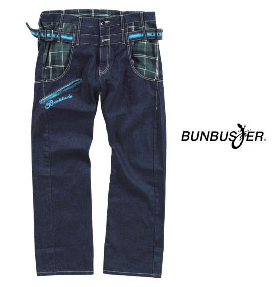 BUNBUSTER デザインパンツ ネイビー