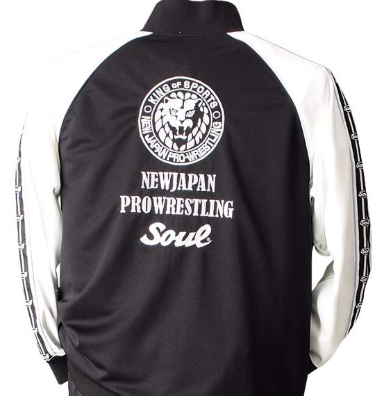 NJPW×SOUL NJPW×SOUL ジャージセット ブラック×ホワイト