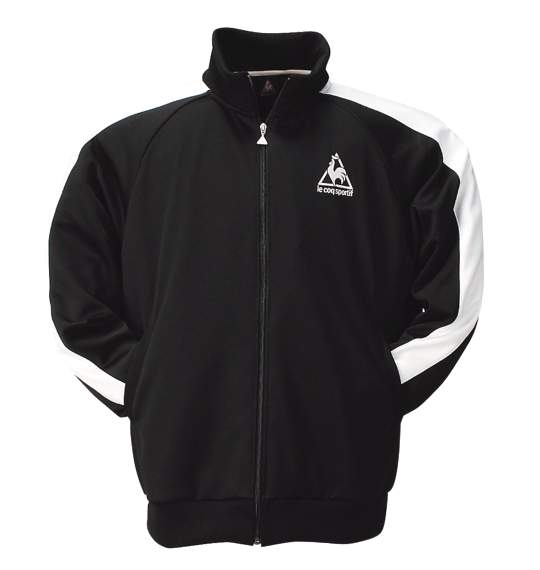 LE COQ SPORTIF   ジャージジャケット ブラック×アイボリー