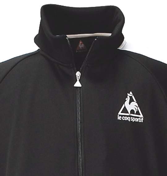LE COQ SPORTIF   ジャージジャケット ブラック×アイボリー