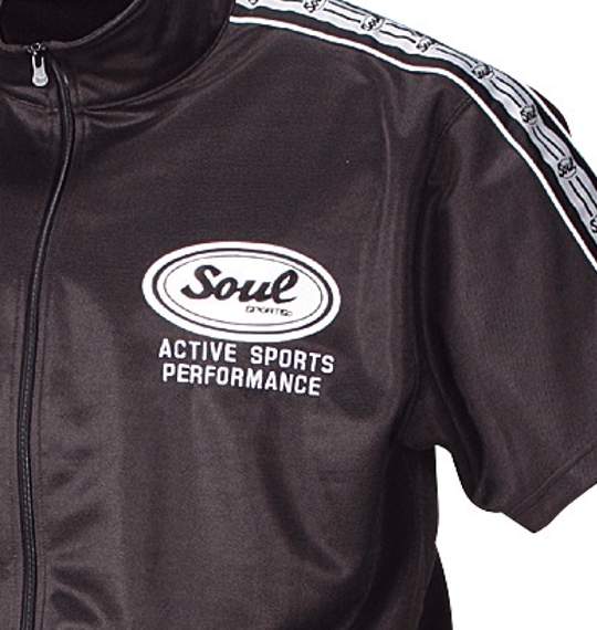 SOUL SPORTS ジャージセット(半袖) ブラック