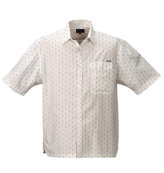 SOUL トビ柄シャツ(半袖) オフホワイト
