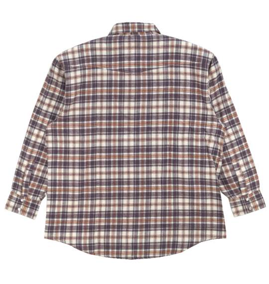 GRIND ネルシャツ パープル系