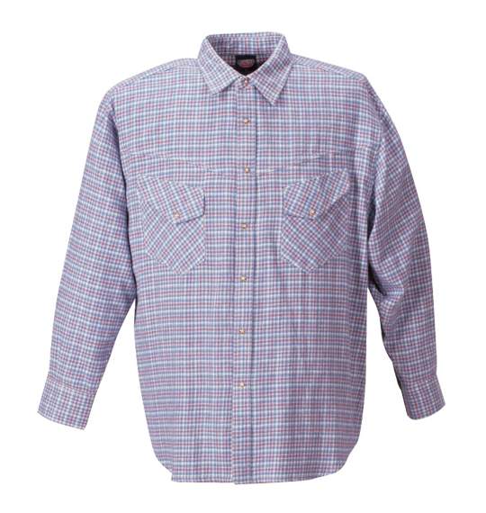 GRIND ネルシャツ ブルー系