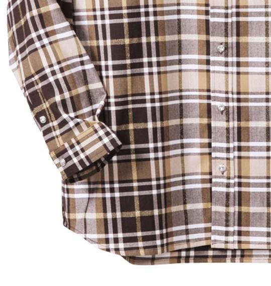 CLENCH チェックシャツ ブラウン系