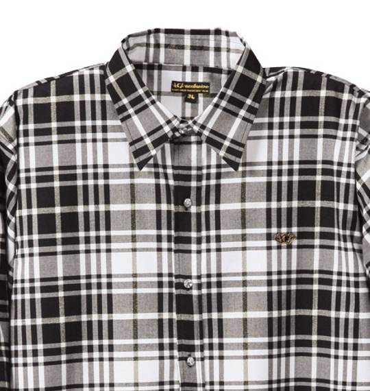 CLENCH チェックシャツ ブラック系