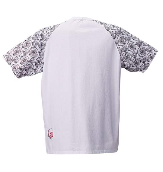 魂 ラグランTシャツ(半袖) ホワイト