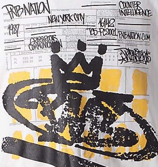 PNB NATION Tシャツ ホワイト