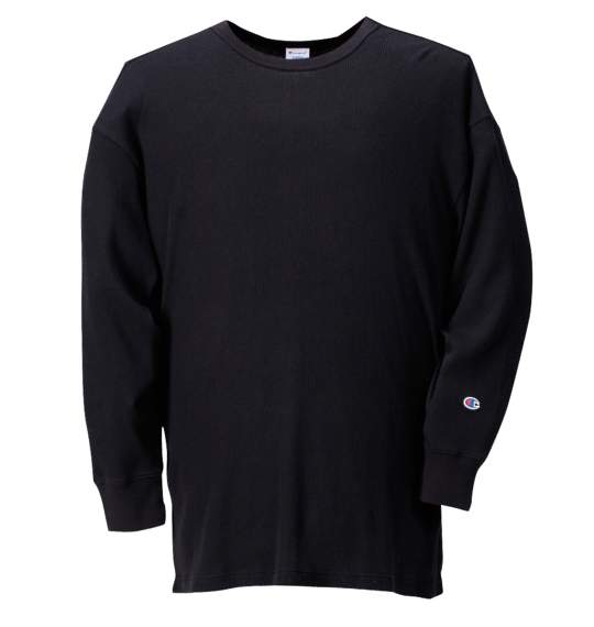 CHAMPION ワッフルTシャツ ブラック