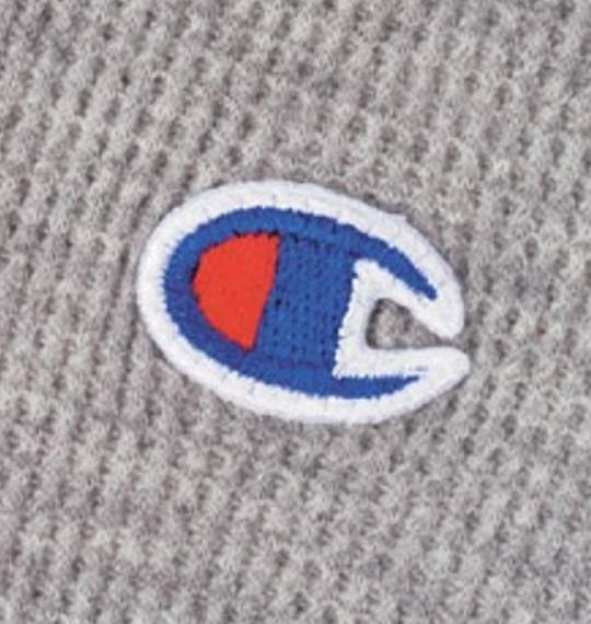 CHAMPION ワッフルTシャツ モクグレー