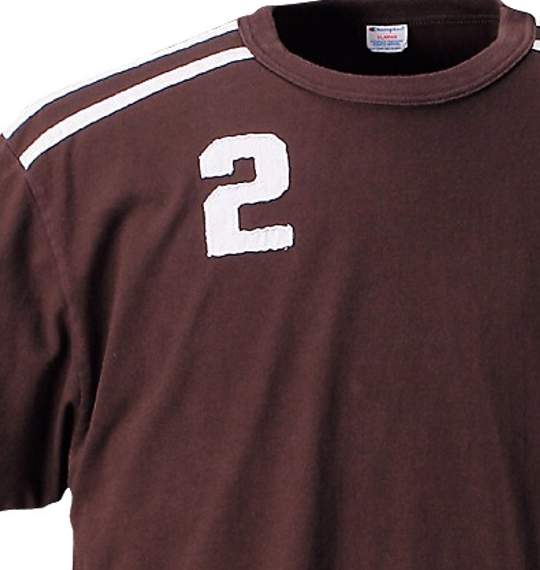 CHAMPION Tシャツ(半袖) ダークブラウン