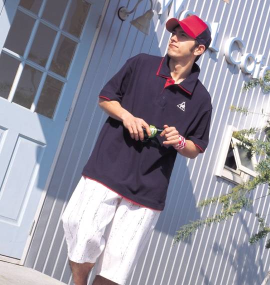 LE COQ SPORTIF   ポロシャツ(半袖) ネイビー