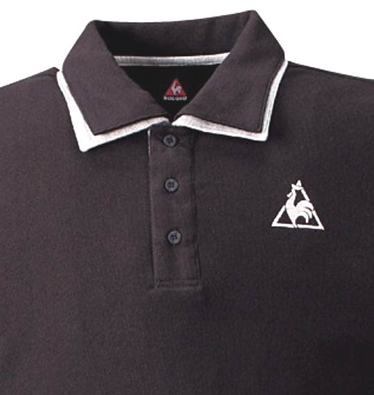 LE COQ SPORTIF   ポロシャツ(半袖) ブラック