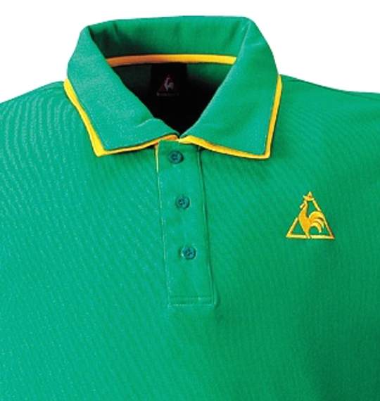 LE COQ SPORTIF   ポロシャツ(半袖) グリーン