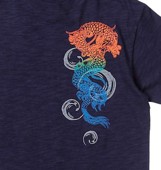 魂 Tシャツ(半袖) ネイビー