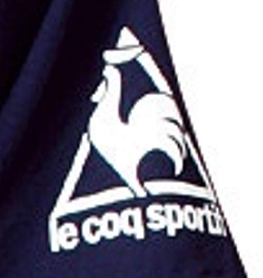 LE COQ SPORTIF フェイクレイヤードTシャツ ネイビー×モクグレー