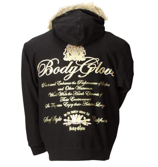 BODY GLOVE パーカー ブラック