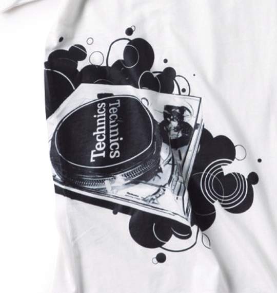 Technics Tシャツ(半袖) ホワイト