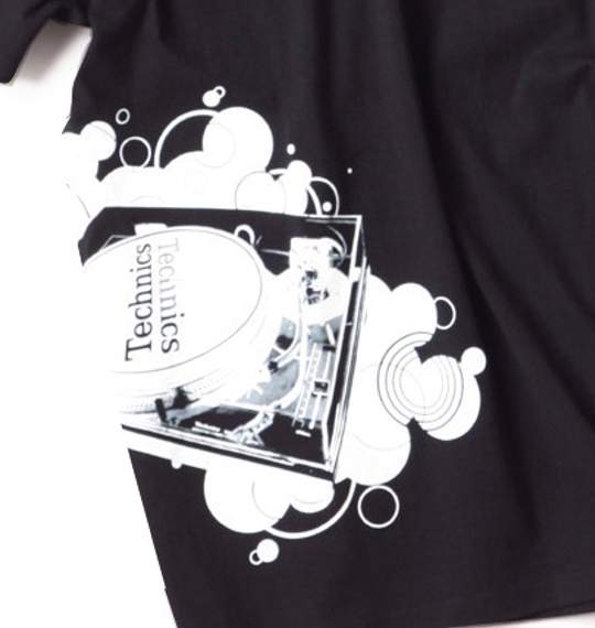 Technics Tシャツ(半袖) ブラック