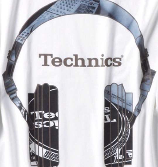 Technics Tシャツ(半袖) ホワイト