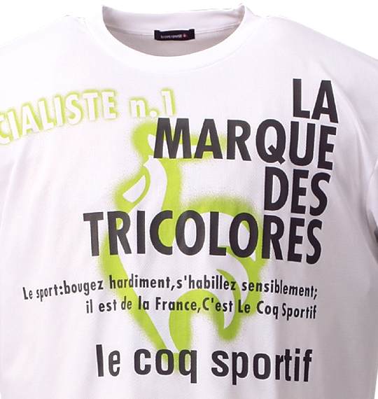 LE COQ SPORTIF Tシャツ(半袖) ホワイト