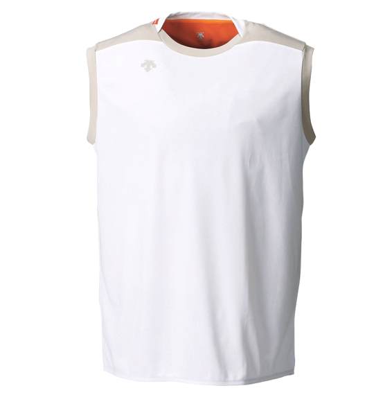 DESCENTE ノースリーブ ホワイト