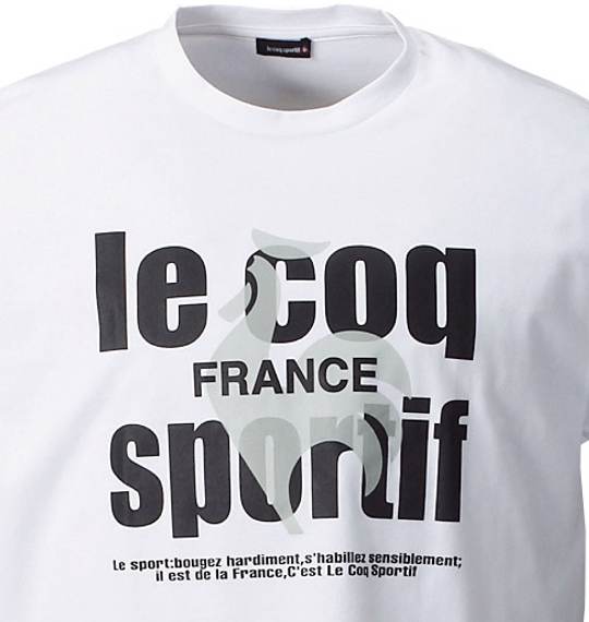 LE COQ SPORTIF Tシャツ(半袖) ホワイト