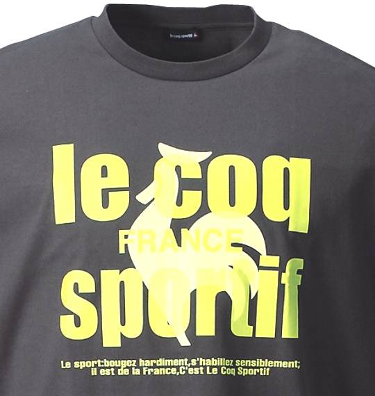 LE COQ SPORTIF Tシャツ(半袖) ダークグレー