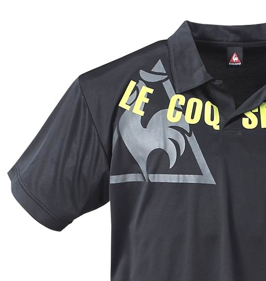 LE COQ SPORTIF ポロシャツ(半袖) ブラック