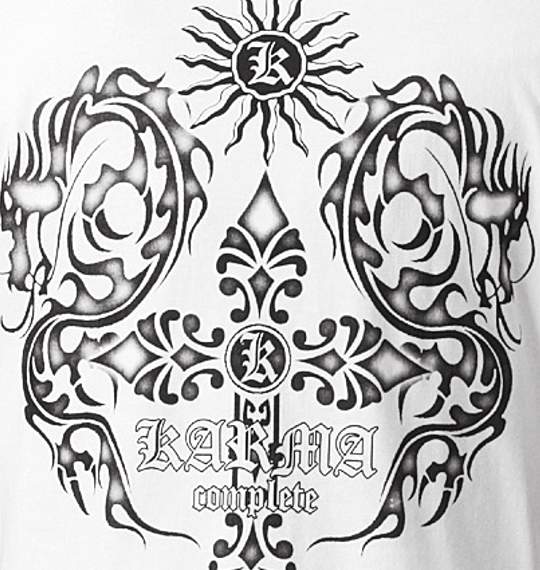 KARMA Tシャツ(半袖) ホワイト