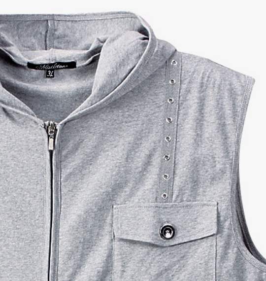 Mistletoe パーカーベスト モクグレー