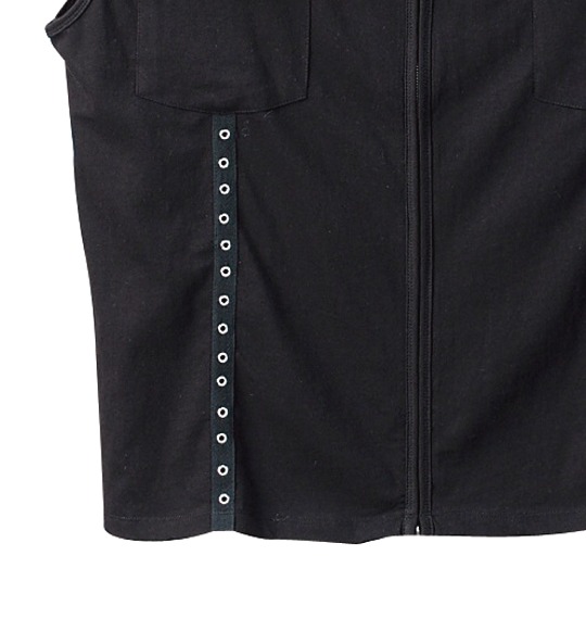 Mistletoe パーカーベスト ブラック