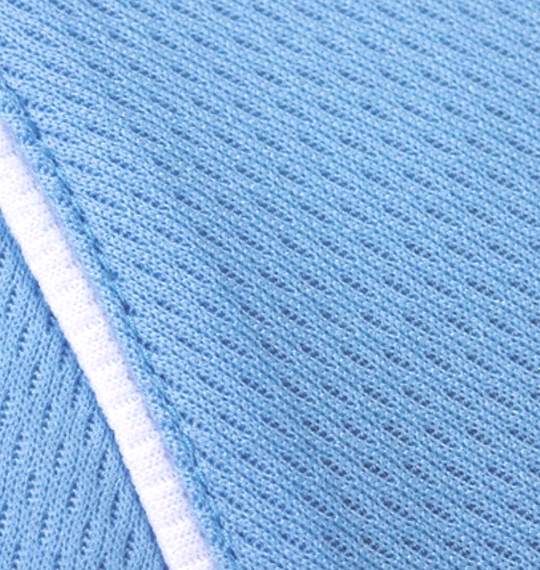 DIADORA プラクティスシャツ サックス×ネイビー