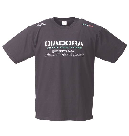 DIADORA Tシャツ(半袖) ブラック