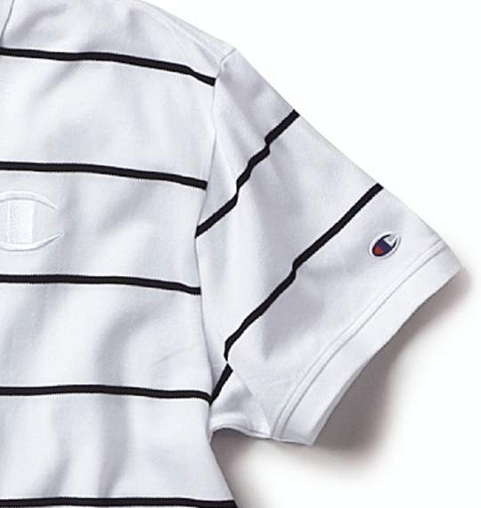 Champion ポロシャツ(半袖) ホワイト