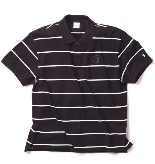 Champion ポロシャツ(半袖) ブラック