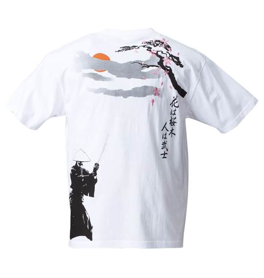 SAMURAI LABEL Tシャツ(半袖) ホワイト