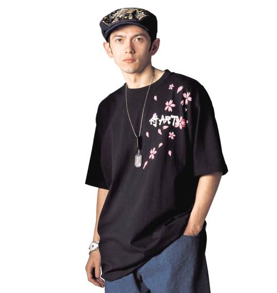 SAMURAI LABEL Tシャツ(半袖) ブラック