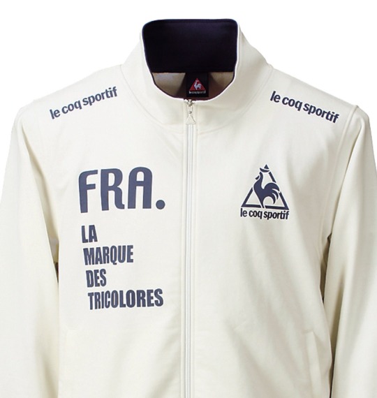 LE COQ SPORTIF スウェットジャケット アイボリー