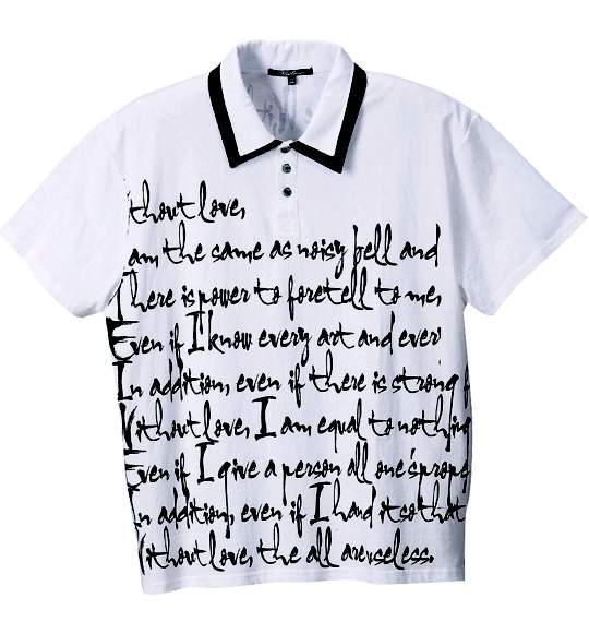 Mistletoe ポロシャツ半袖 ホワイト