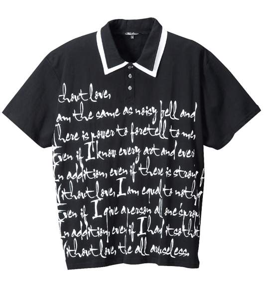 Mistletoe ポロシャツ半袖 ブラック