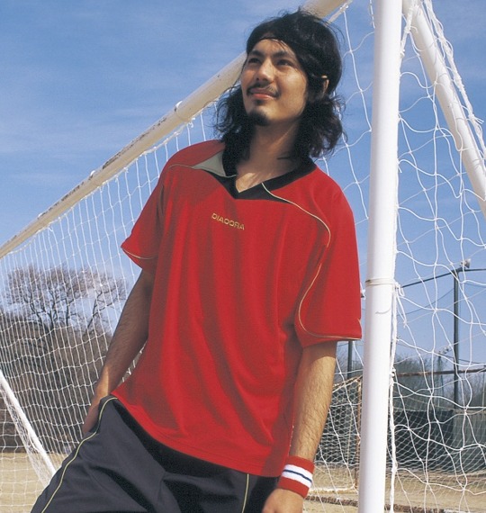 DIADORA プラクティスシャツ レッド