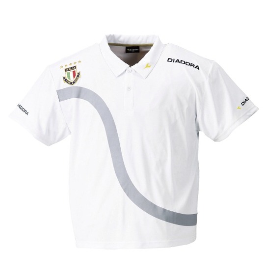 DIADORA ポロシャツ(半袖) ホワイト