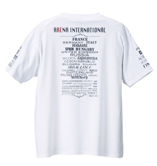 arena Tシャツ(半袖) ホワイト