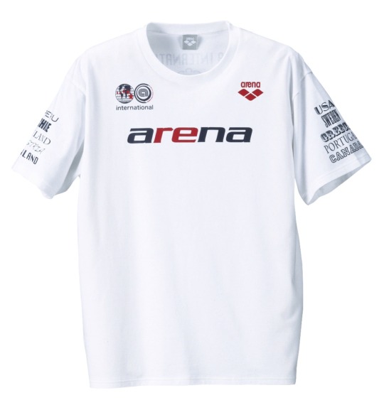 arena Tシャツ(半袖) ホワイト